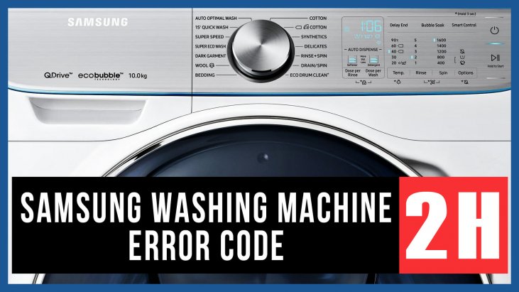 Samsung washer error code 2H