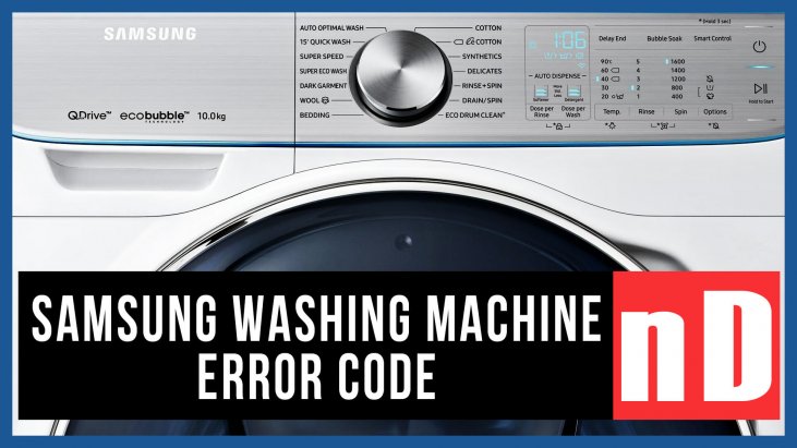 Samsung washer error code nD